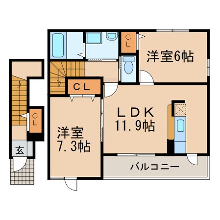 セレジェイラの物件間取画像